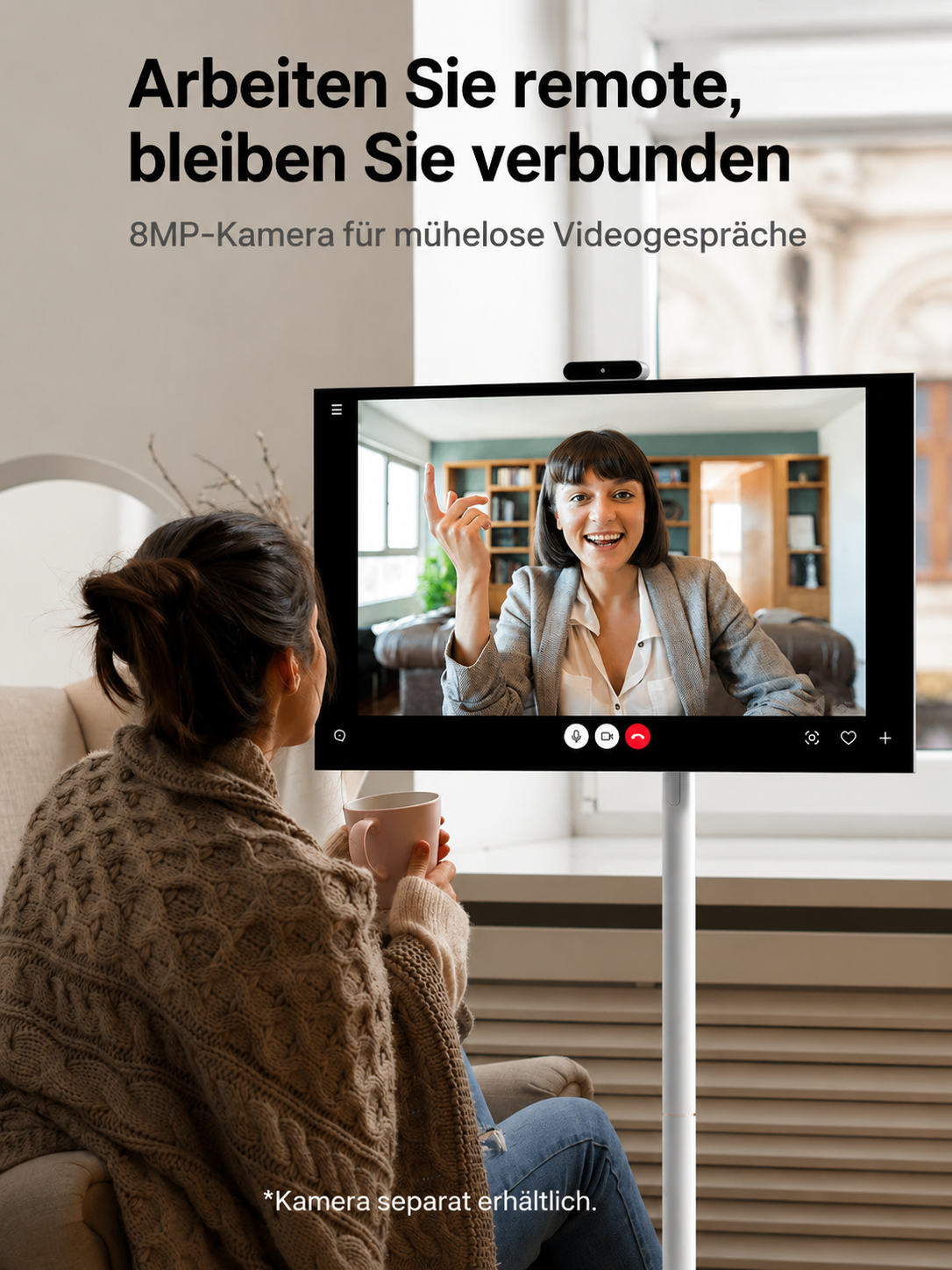 Omnix: Der vielseitige drehbare Touchscreen-Monitor für Büro und Entertainment