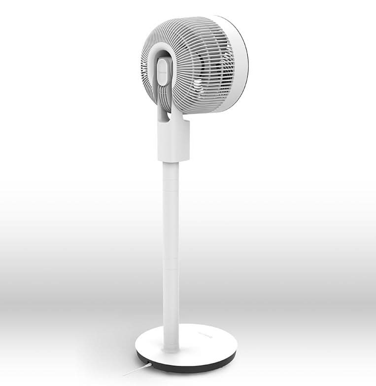 Ventilateur de sol Omnix 10 pouces avec sac de rangement