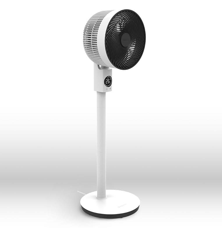 Ventilateur de sol Omnix 10 pouces avec sac de rangement