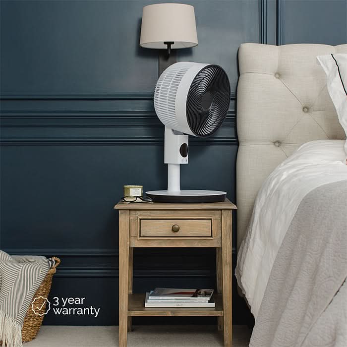 Ventilateur de sol Omnix 10 pouces avec sac de rangement