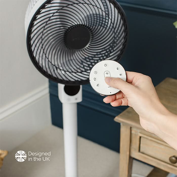 Ventilateur de sol Omnix 10 pouces avec sac de rangement