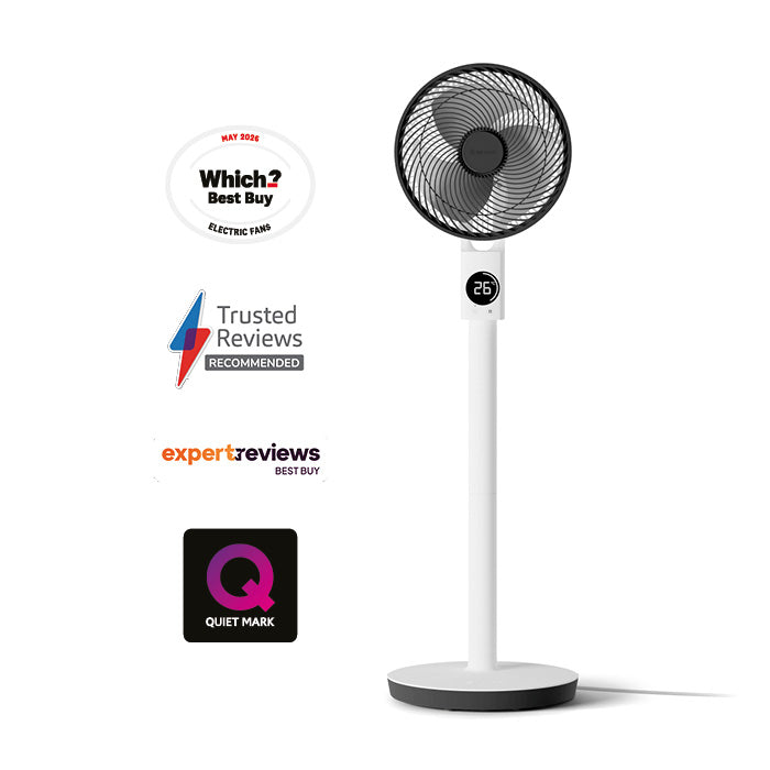 Ventilateur de sol Omnix 10 pouces avec sac de rangement